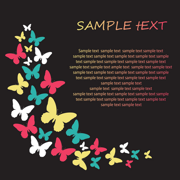 free vector Exquisite card background vector