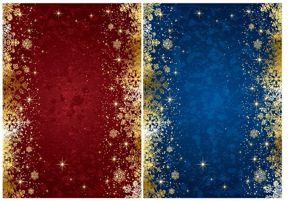 free vector Exquisite christmas background vector