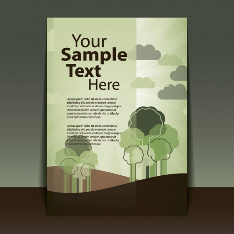 free vector Exquisite cover template 03 vector