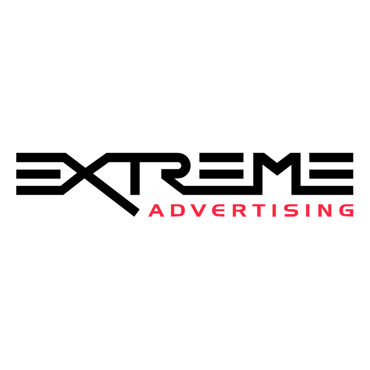 free vector Extreme advertising