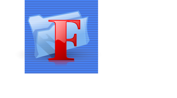 free vector F Folder Icon clip art