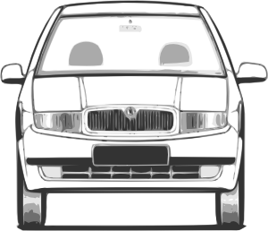 free vector Fabia Front View clip art