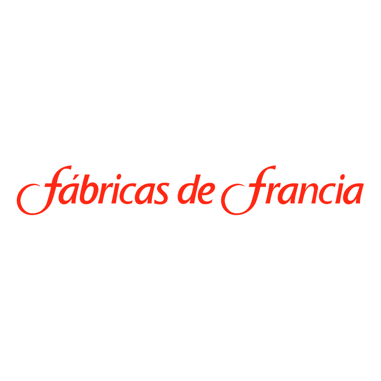 free vector Fabricas de francia