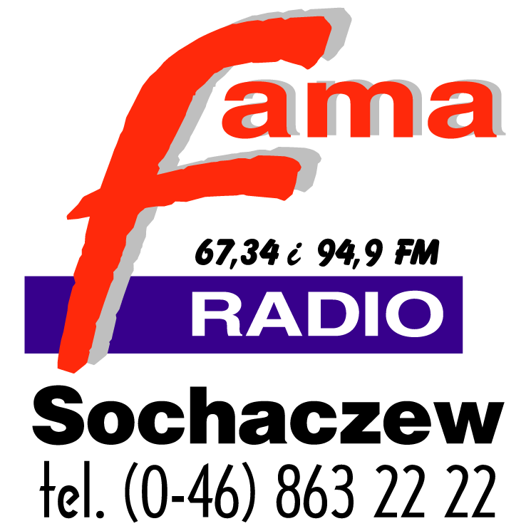 free vector Fama radio