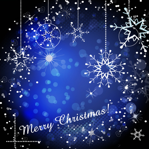 free vector Fancy christmas background 05 vector
