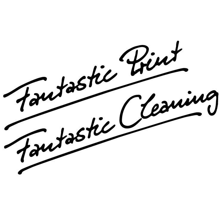 free vector Fantastic print fantastic cleaning