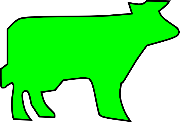 free vector Farm Animal Outline clip art