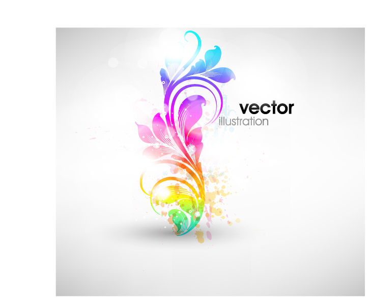 free vector Fashion pattern vector 5 symphony