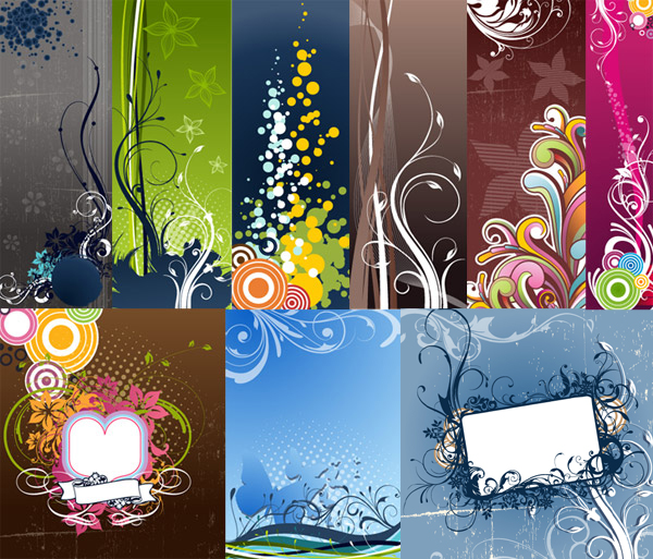 Fashion Background Graphic Pack (18576) Free EPS Download / 4 Vector