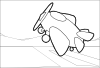 free vector Fat Plane clip art