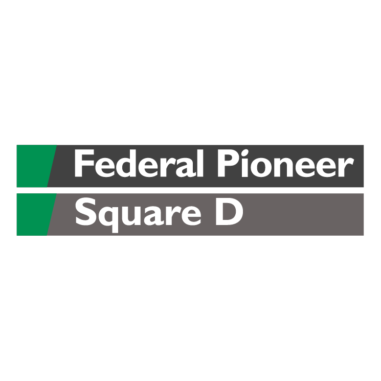 free vector Federal pioneer square d