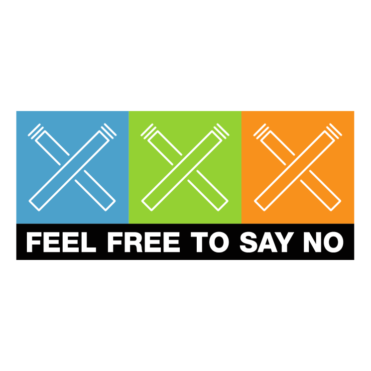 free vector Feel free to say no