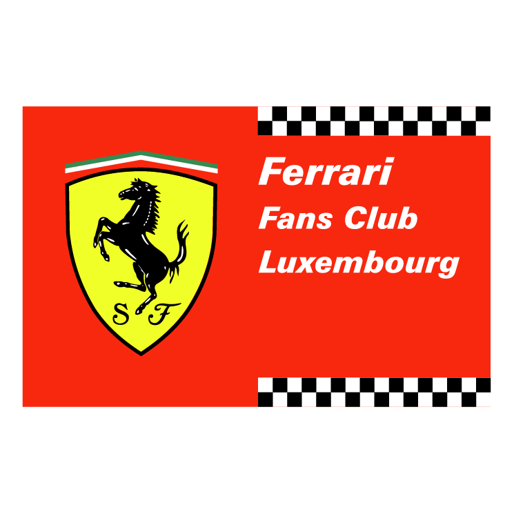 free vector Ferrari fans club luxembourg