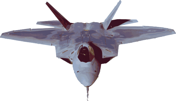 free vector Fighter Jet Plane clip art