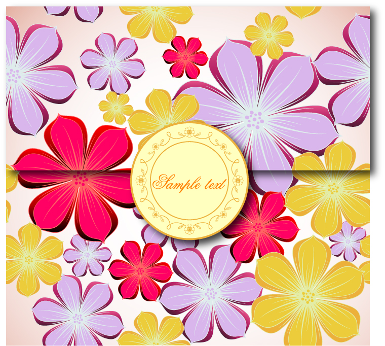 free vector Fine background pattern 01 vector