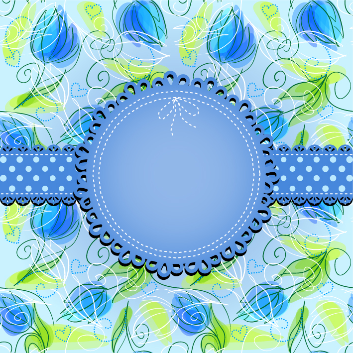 free vector Fine pattern background 04 vector