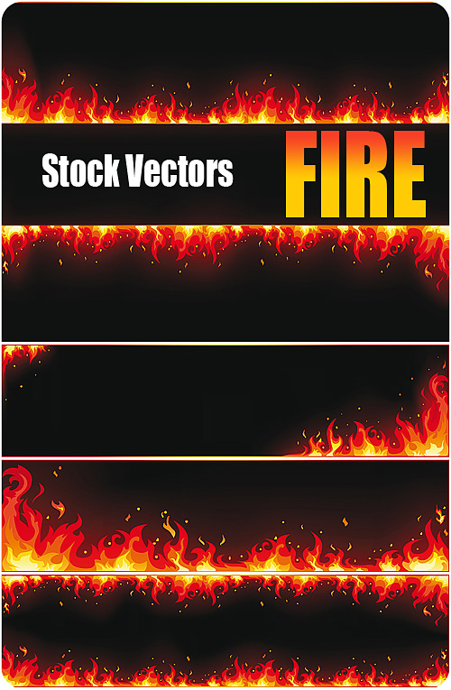 Fire Elements (11398) Free EPS Download / 4 Vector