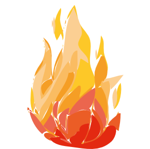 free vector Fire Flames clip art