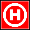 free vector Fire Hydrant Sign Symbol clip art
