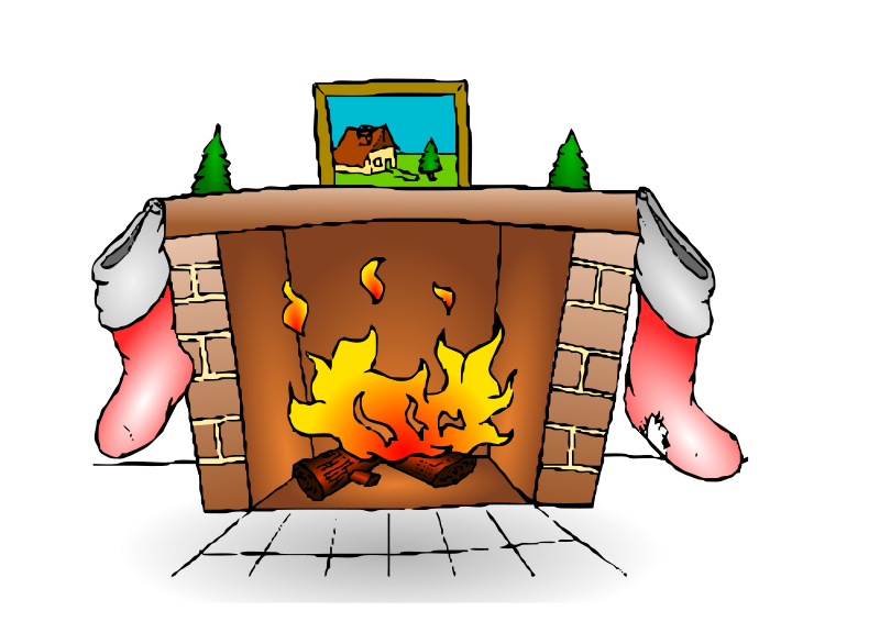 free vector Fire Place