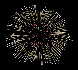 free vector Fireworks clip art