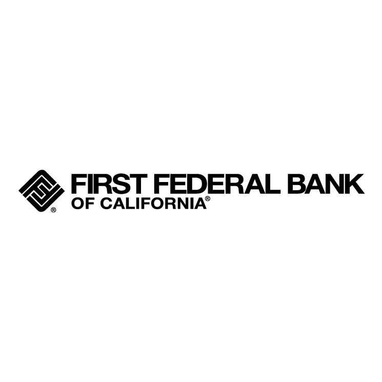 free vector First federal bank of california