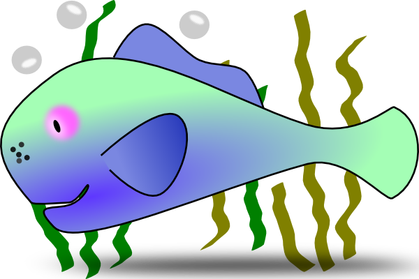 free vector Fish In The Sea clip art