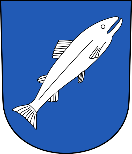 free vector Fish Wipp Rheinau Coat Of Arms clip art