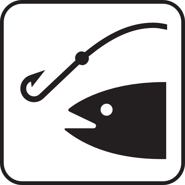 Fishing clip art (111326) Free SVG Download / 4 Vector