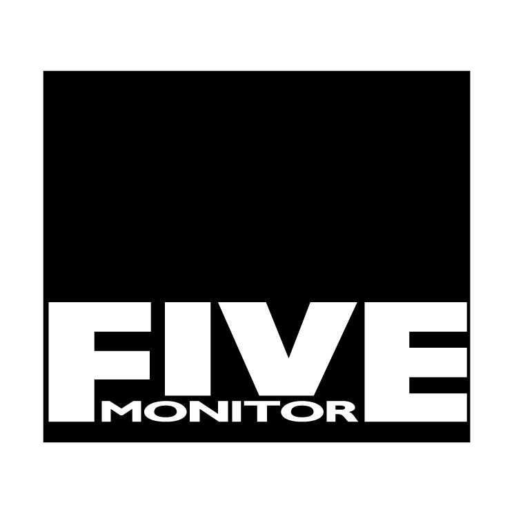 free vector Five monitor