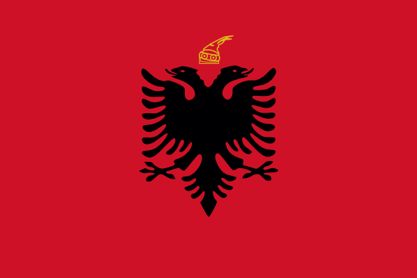 free vector Flag Kingdom Of Albania clip art