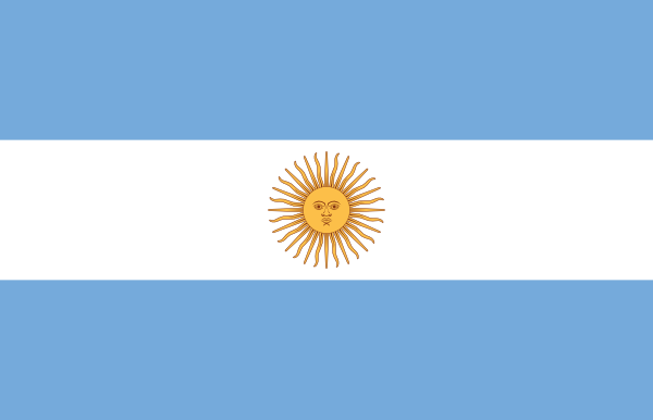 Flag Of Argentina clip art 111891 Free Vector / 4Vector