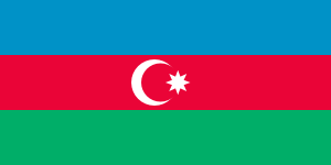 free vector Flag Of Azerbaijan  clip art