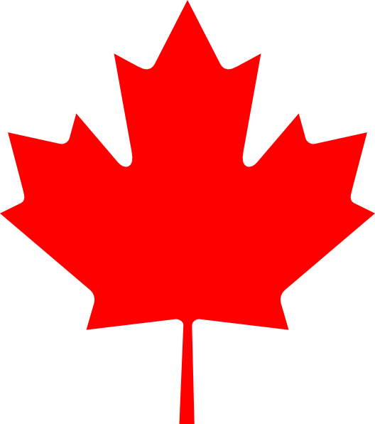 free vector Flag Of Canada Leaf clip art