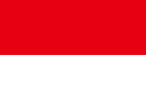 free vector Flag Of Indonesia clip art