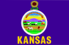 free vector Flag Of Kansas clip art