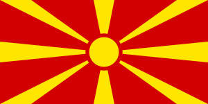 free vector Flag Of Macedonia clip art