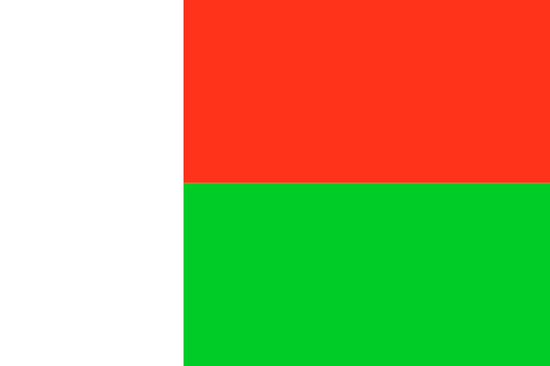 free vector Flag of Madagascar
