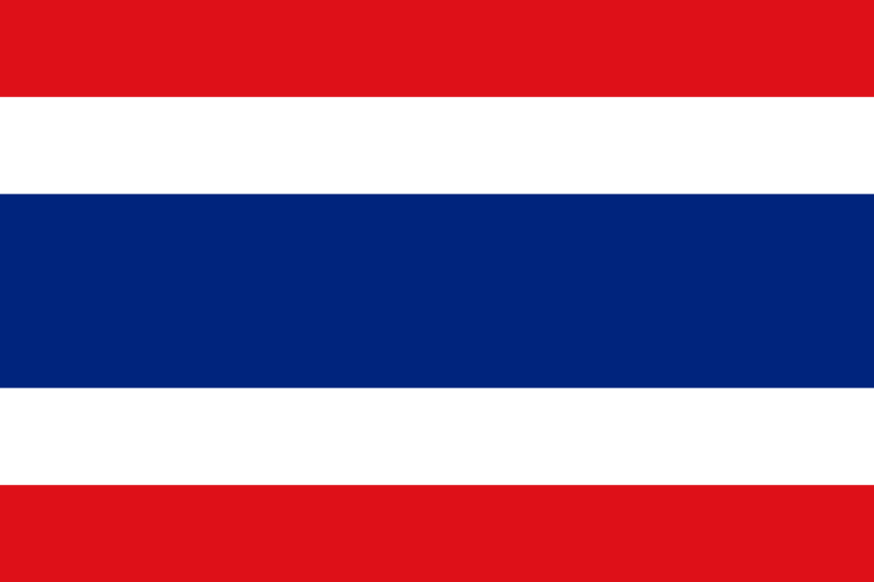 free vector Flag of Thailand