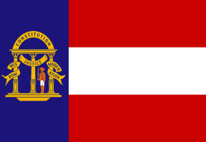 free vector Flag Of The State Of Georgia Coat clip art