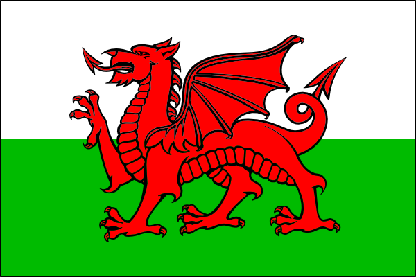 free vector Flag Wales clip art