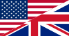 free vector Flags Of The United States And The United Kingdom clip art