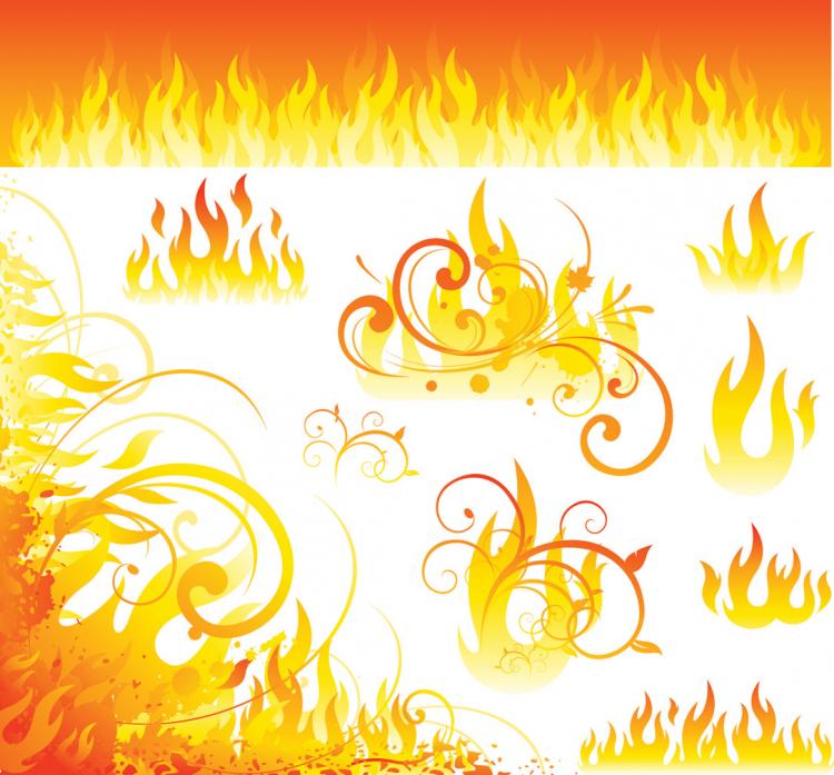 free vector Flame vector
