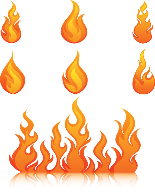 Flames vector file