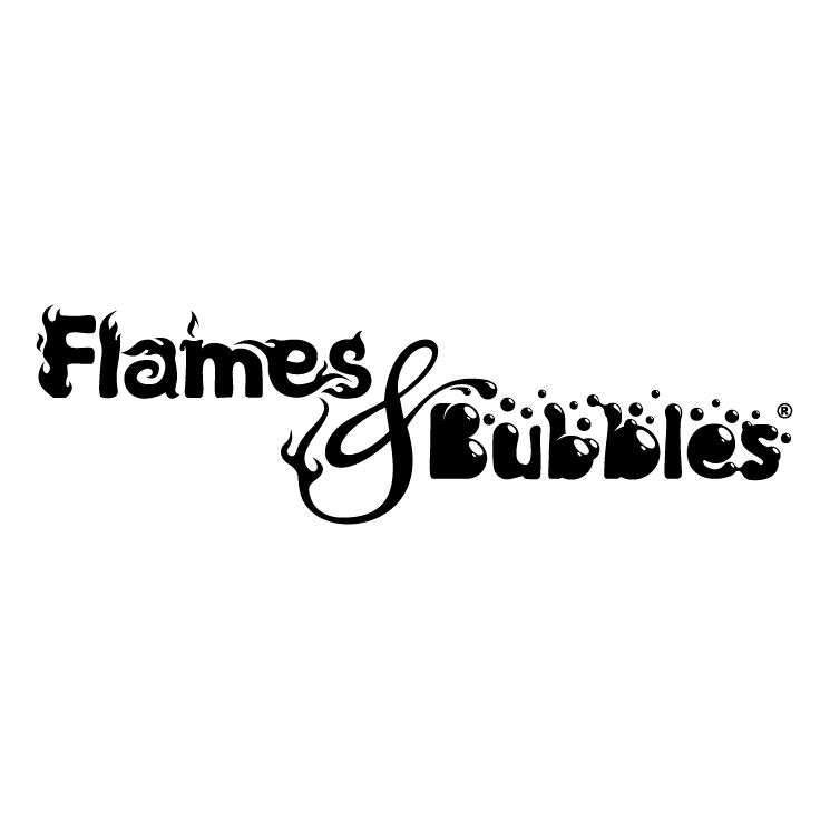free vector Flames bubbles