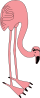 free vector Flamingo clip art