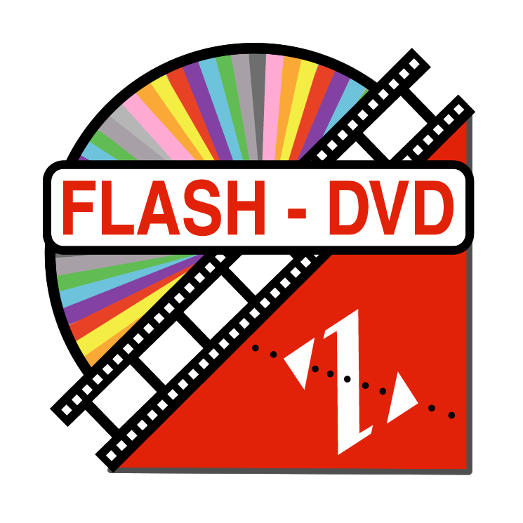 free vector Flash dvd
