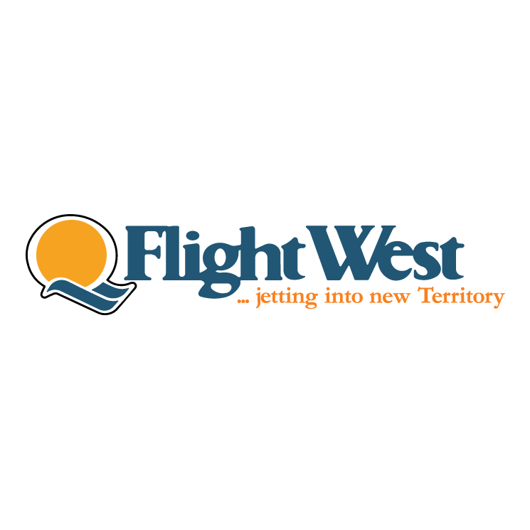 free vector Flight west airlines