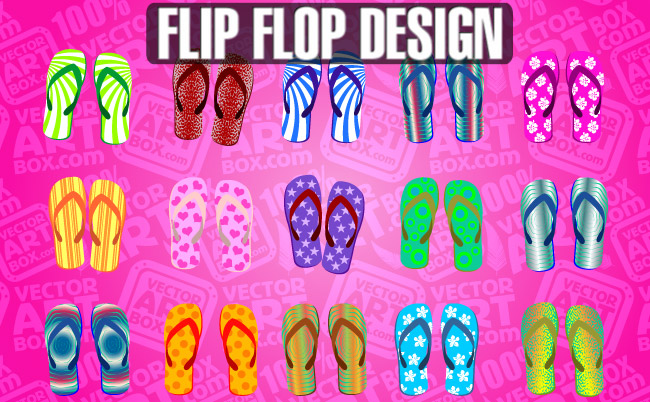 free vector Flip Flop Design