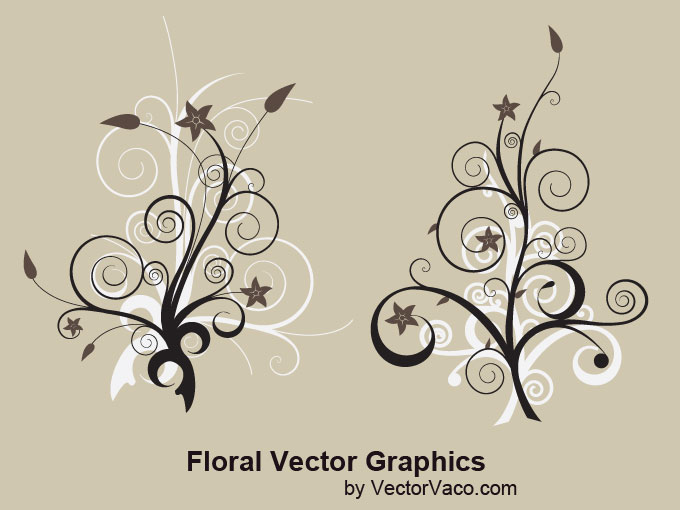 free vector Floral Vector Art